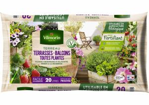 Terreau Terrasses et Balcons 20L